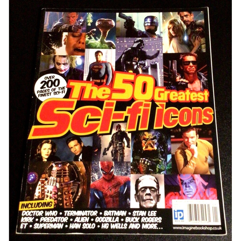 THE 50 GREATEST SCI-FI ICONS Book Issue #1 Collectible 2013
